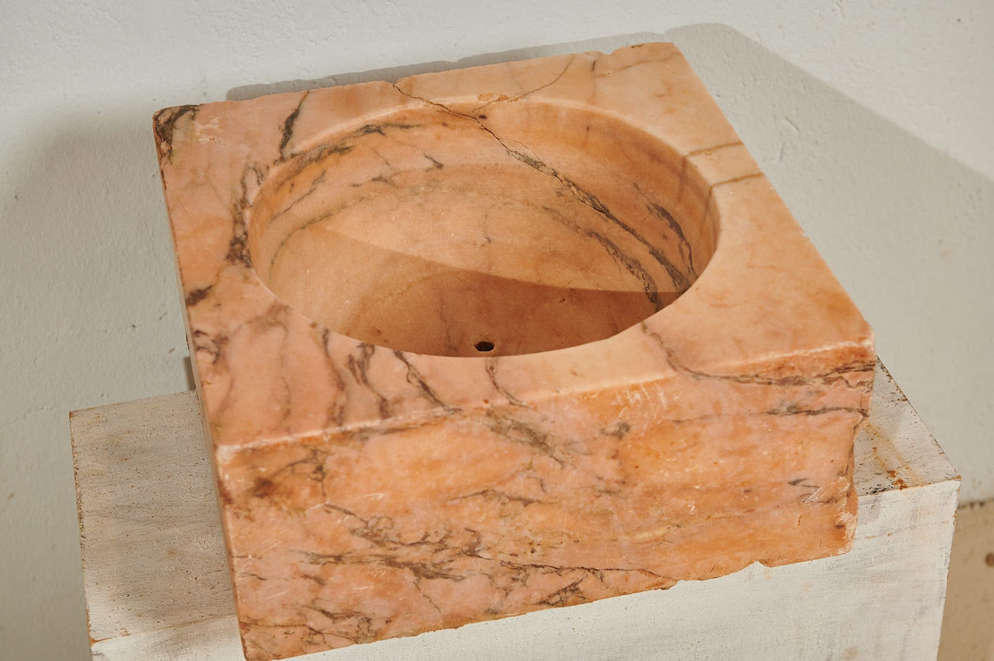 Pila de mármol portugués siglo XIX