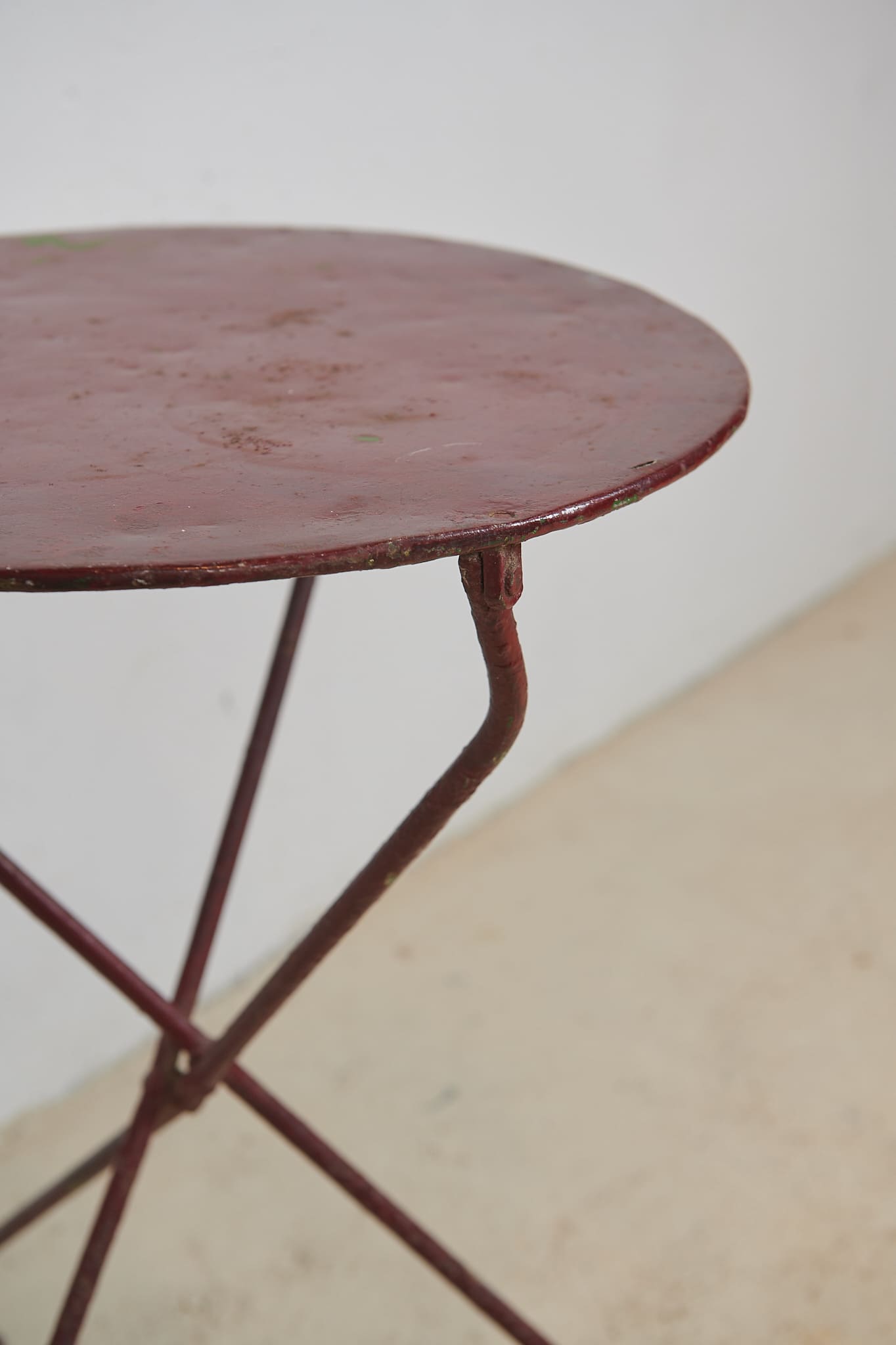 Velador plegable de jardín francés