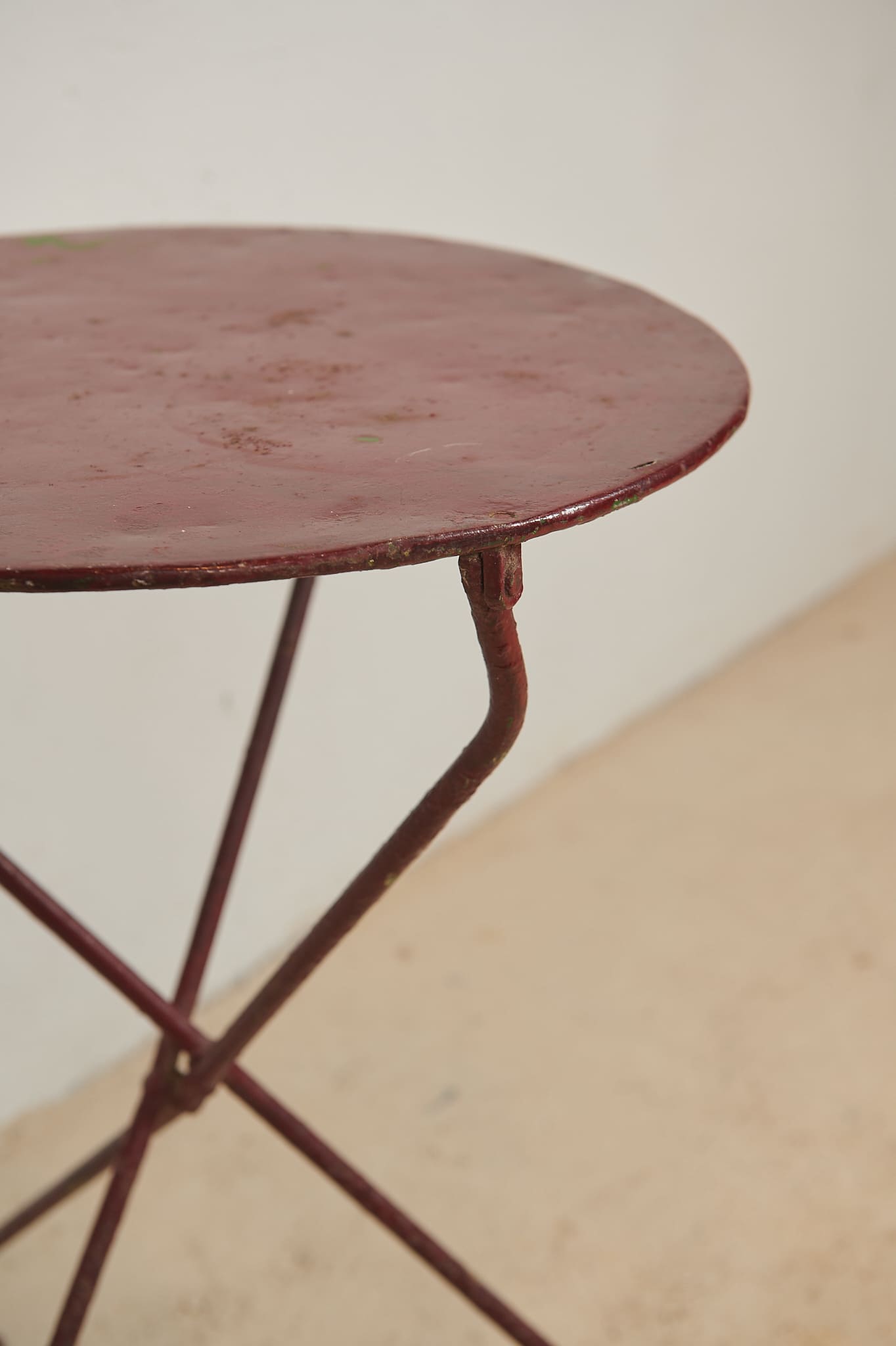 Velador plegable de jardín francés