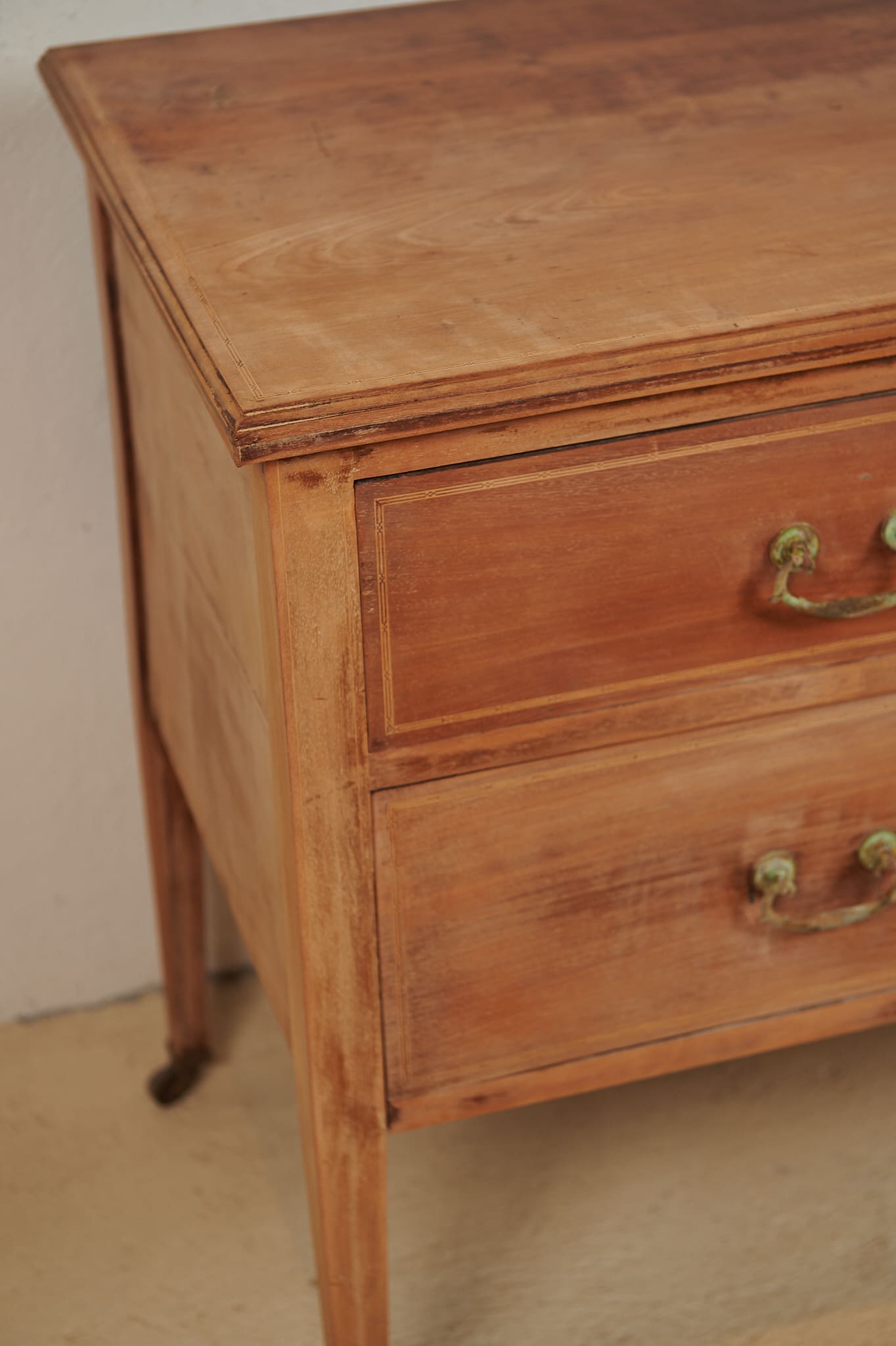 Cómoda inglesa en madera de caoba