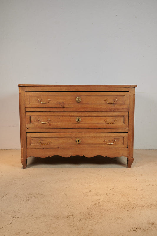 Cómoda Luis XV en roble francesa